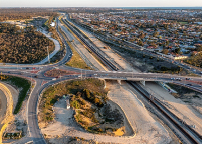 Mitchell Freeway Southbound Rectification Works